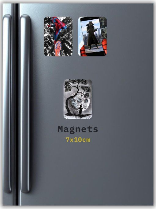 Magnets d'arts - Editions Uniques - Tarif à l'unité