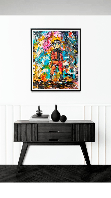 Naruto PopArt - oeuvre originale