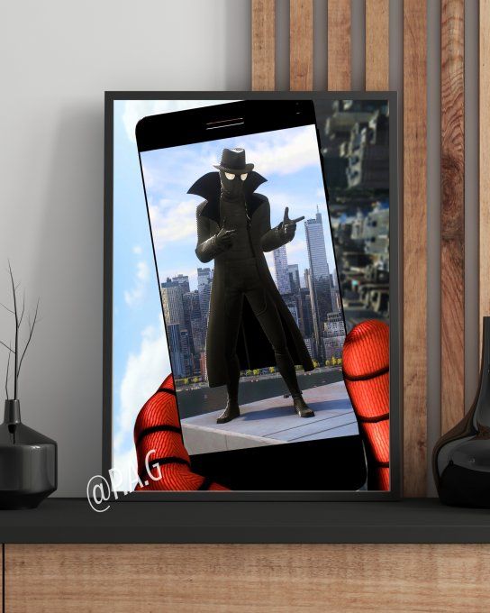 Spider-Man (Peter Parker) - Format A4 - Copie
