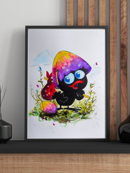 Print A4 - Caliméro