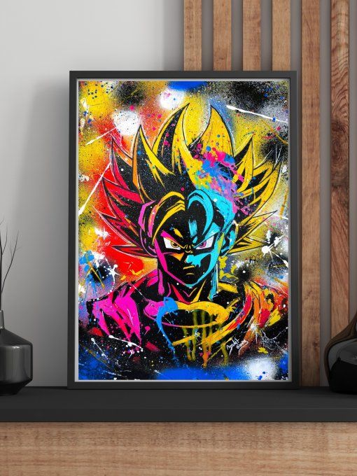 Print A4 - Songoku - DBZ