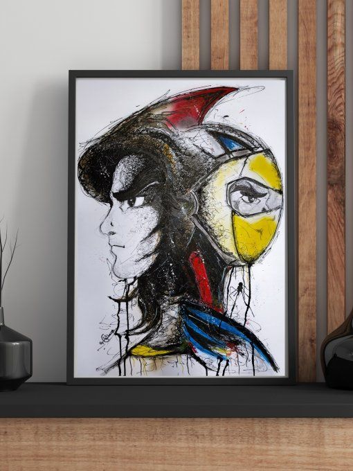 Print A4 - Actarus (Goldorak)