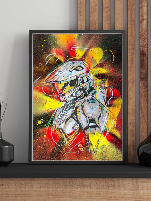 Print A4 - Master Chief - Halo