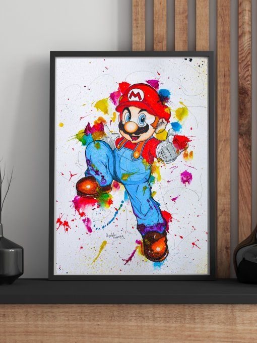 Print A4 - Mario Bross