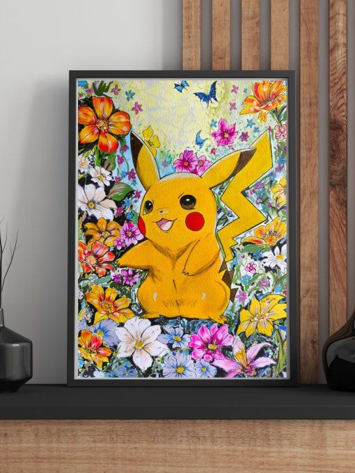 Print A4 - Pikachu