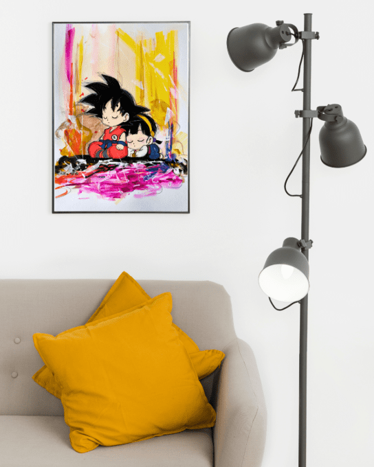 Son Goku & Chi-Chi - oeuvre originale